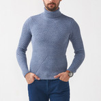 Ethan Tricot Sweater // Indigo (XL)