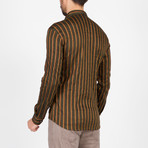Ricardo Long Sleeve Button Up Shirt // Khaki (M)