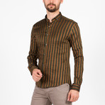 Ricardo Long Sleeve Button Up Shirt // Khaki (XL)