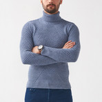 Ethan Tricot Sweater // Indigo (M)