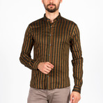 Ricardo Long Sleeve Button Up Shirt // Khaki (L)