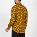 Terrell Long Sleeve Button Up Shirt // Mustard (S)