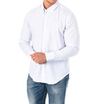 Rhys Long Sleeve Shirt // Blue (Large)