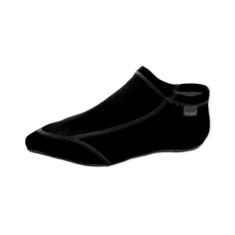 Sockwa // Playa Lo Beach Socks // Black (Men's US 4)