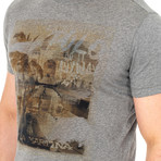 Zach Short Sleeve T-Shirt // Gray (Large)