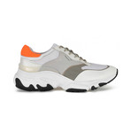 Kayo Sneaker // White + Orange (Euro: 43)