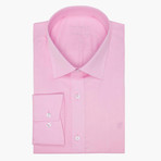 Jonathon Oxford Slim Fit Shirt // Pink (L)