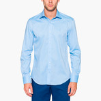 Jonathon Oxford Slim Fit Shirt // Blue (S)