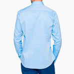Jonathon Oxford Slim Fit Shirt // Blue (S)
