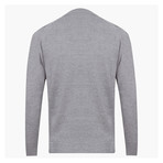 Theodore Woolen Crewneck Sweater // Light Gray (M)