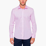 Jonathon Oxford Slim Fit Shirt // Pink (L)