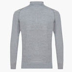 Wilson Woolen Polo Sweater // Gray (S)