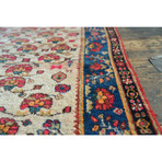 Signed Turkish Rug // Hand Knotted Circa 1960 // 6'5"L x 4'8"W