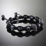Revenant // Black x Obsidian Bracelet (M-L)