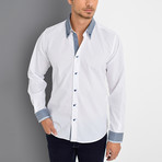 Isaac Button-Up Shirt // White (Medium)