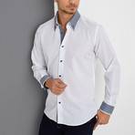 Isaac Button-Up Shirt // White (Small)