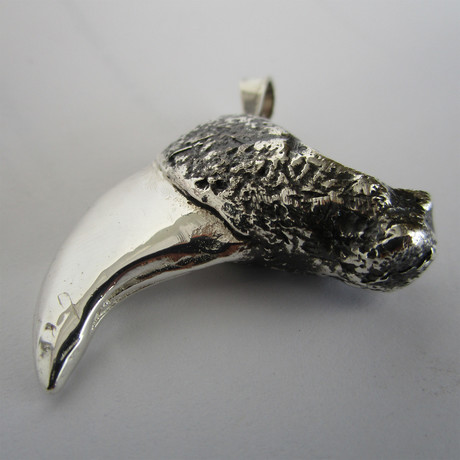 Lion Claw Pendant // Solid Sterling Silver