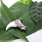 Lion Claw Pendant // Solid Sterling Silver
