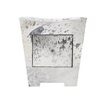 Emerson Collection // Cowhide Side Table