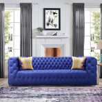 Isabella Collection // Velvet Tufted Sofa