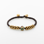 Jean Claude Jewelry // Spiritual Braided Wrap Bracelet // Bronze