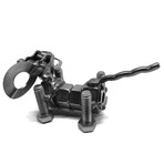 Weiner Dog // Steel Scrap Figurine