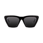 Figure Polarized Sunglasses (Gloss Black + Smoke)
