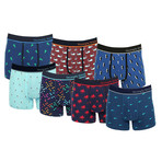 Patrick Assorted Trunks // Pack of 7 (2XL)