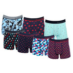 Matthew Assorted Trunks // Pack of 7 (S)