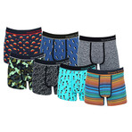 Zane Assorted Trunks // Pack of 7 (2XL)