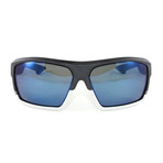 Columbia // Men's Polarized Baitcaster Sunglasses // Matte Black + Gray