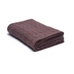 Blanket // Cable Knit (Dark Gray)