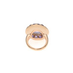 Crivelli 18k Rose Gold Diamond + Amethyst Ring // Ring Size: 7.5