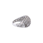 Crivelli 18k White Gold Diamond Ring I // Ring Size: 6.75