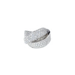 Crivelli 18k White Gold Diamond Ring II // Ring Size: 6.75