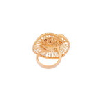 Crivelli 18k Yellow Gold Diamond Ring // Ring Size: 6.75