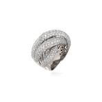 Crivelli 18k White Gold Diamond Ring // Ring Size: 7