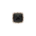 Crivelli 18k Rose Gold Diamond + Black Diamond Ring // Ring Size: 6.25