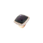Crivelli 18k Rose Gold Diamond + Sapphire Ring // Ring Size: 6.25