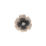 Crivelli 18k Rose Gold Diamond + Black Diamond Ring I // Ring Size: 6.25