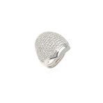 Crivelli 18k White Gold Diamond Ring // Ring Size: 6.25