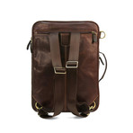 Garth 2-In-1 Convertible Backpack // Brown