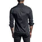 Long Sleeve Shirt // Charcoal Knit (S)