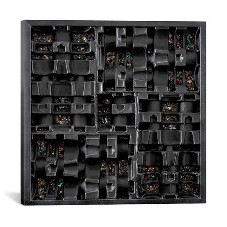 Black Jewel Box 1 // Robert Swedroe (12"W x 12"H x 0.75"D)