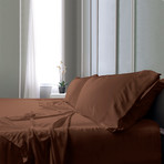 Bamboo Field Bedsheets // Brown (Full)