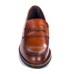 Cafaz Leather Loafer // Cognac (Euro: 39)