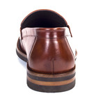 Cafaz Leather Loafer // Cognac (Euro: 45)