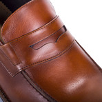 Cafaz Leather Loafer // Cognac (Euro: 46)