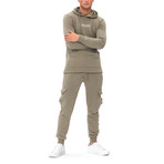 Jamie Tracksuit + Zipper Pockets // Olive Green (Small)