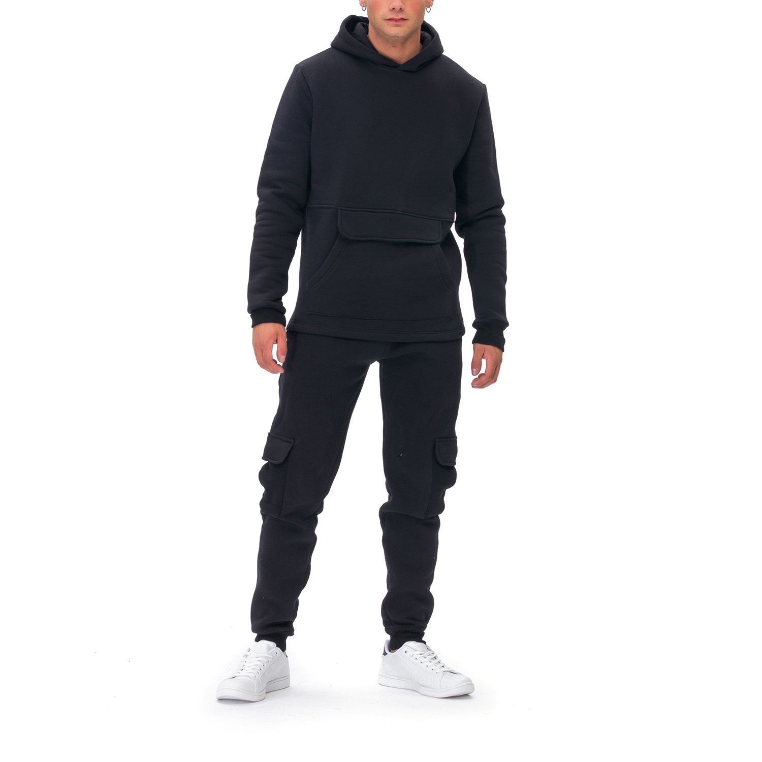 Jerry Tracksuit + Zipper Pockets // Black (Small) - Tom Barron - Touch ...